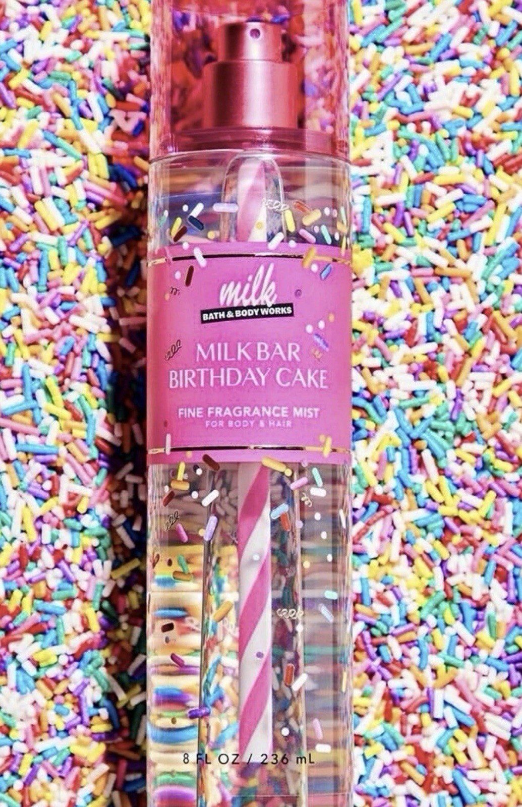 Bath And Body Works| Milk Bar Birthday Cake Fragrance Mist| Limited Edition| New