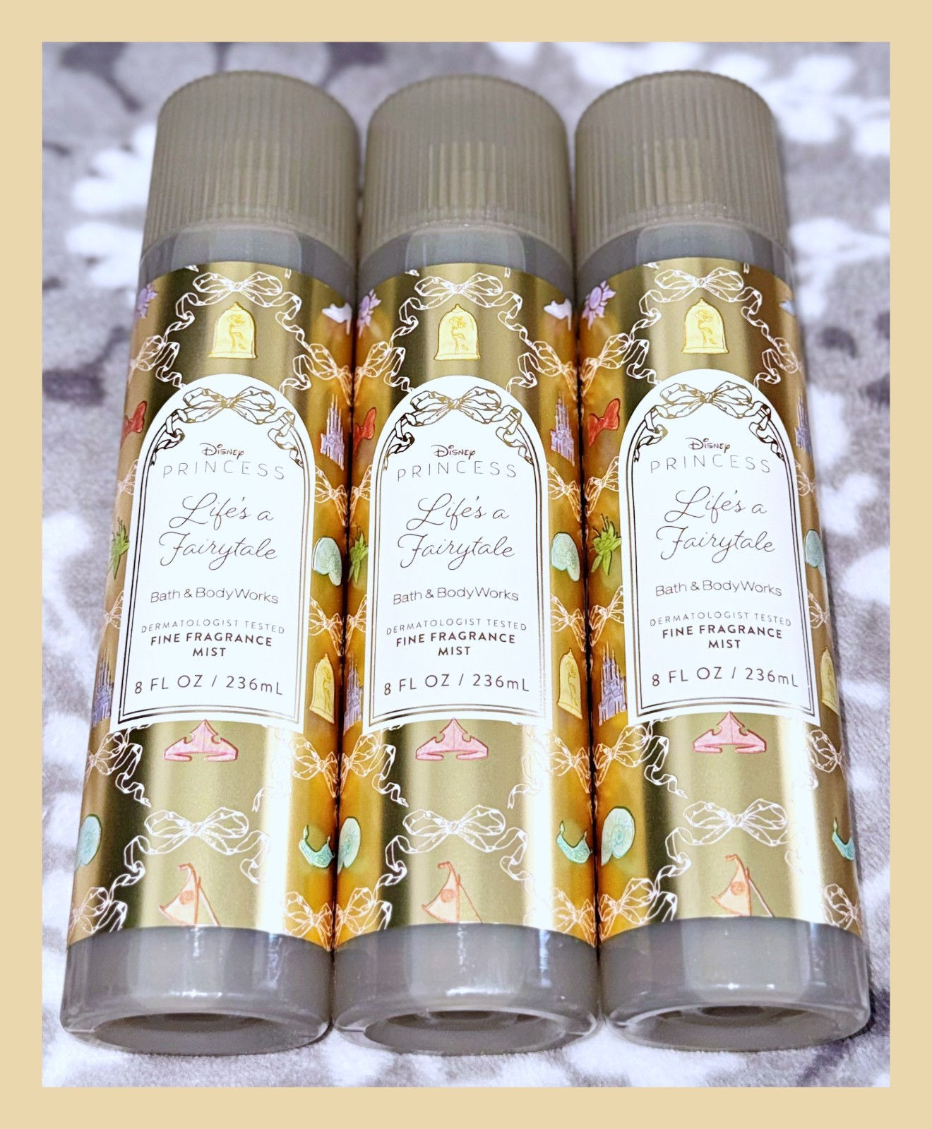 Bath & Body Works DISNEY PRINCESS Life’s a Fairytale Fine Fragrance Mist x3