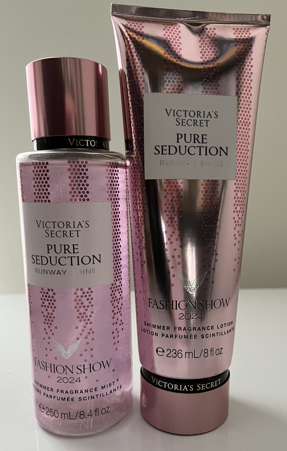 VICTORIA SECRET VS Fashion Show Pure Seduction Fragrance Body Mist & Lotion NEW