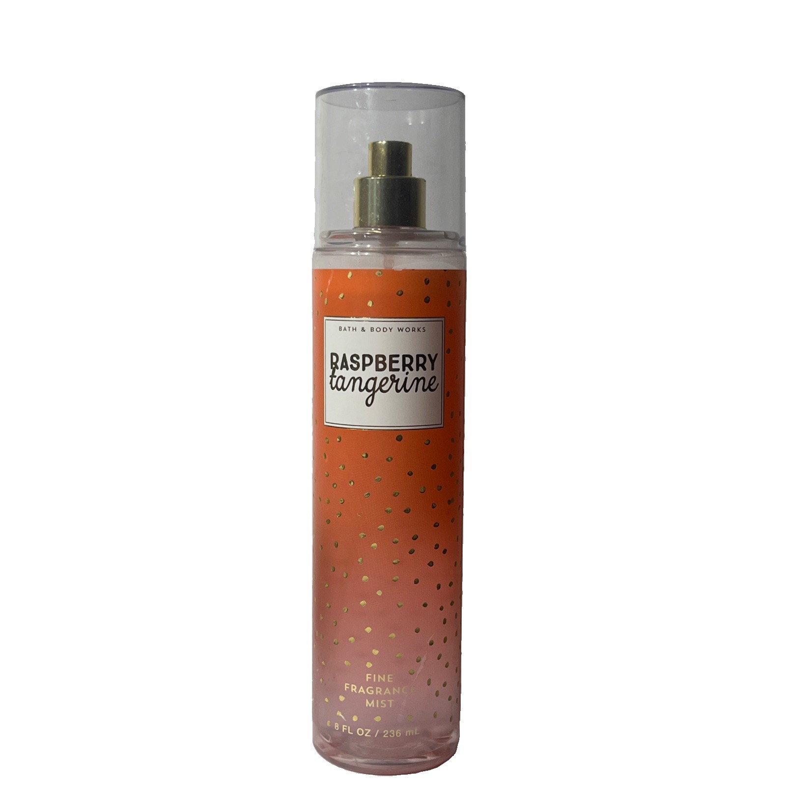 Bath & Body Works Raspberry Tangerine Fine Fragrance Mist 8 oz Full Size
