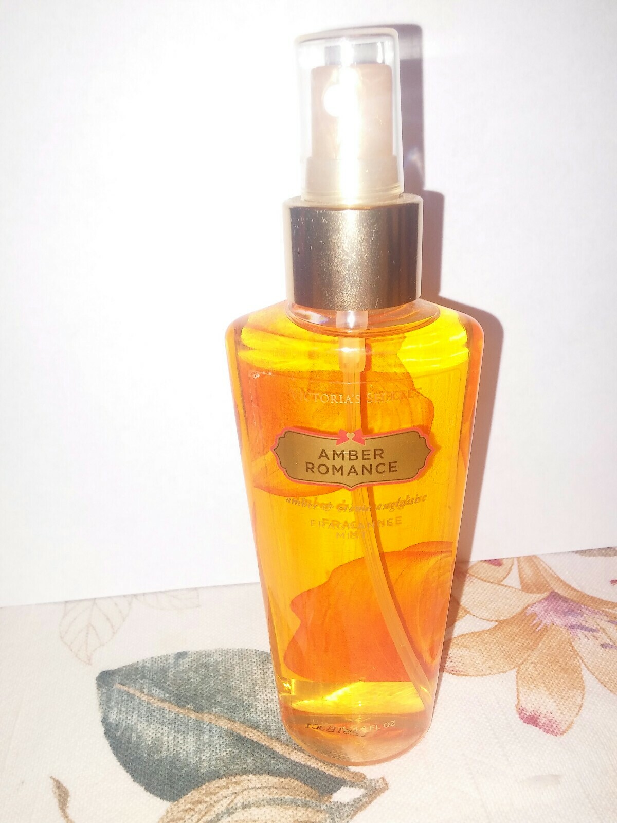 VICTORIA’S SECRET Amber Romance Fragrance Mist 4.2 Oz. 125 Ml. NEW NO BOX RARE