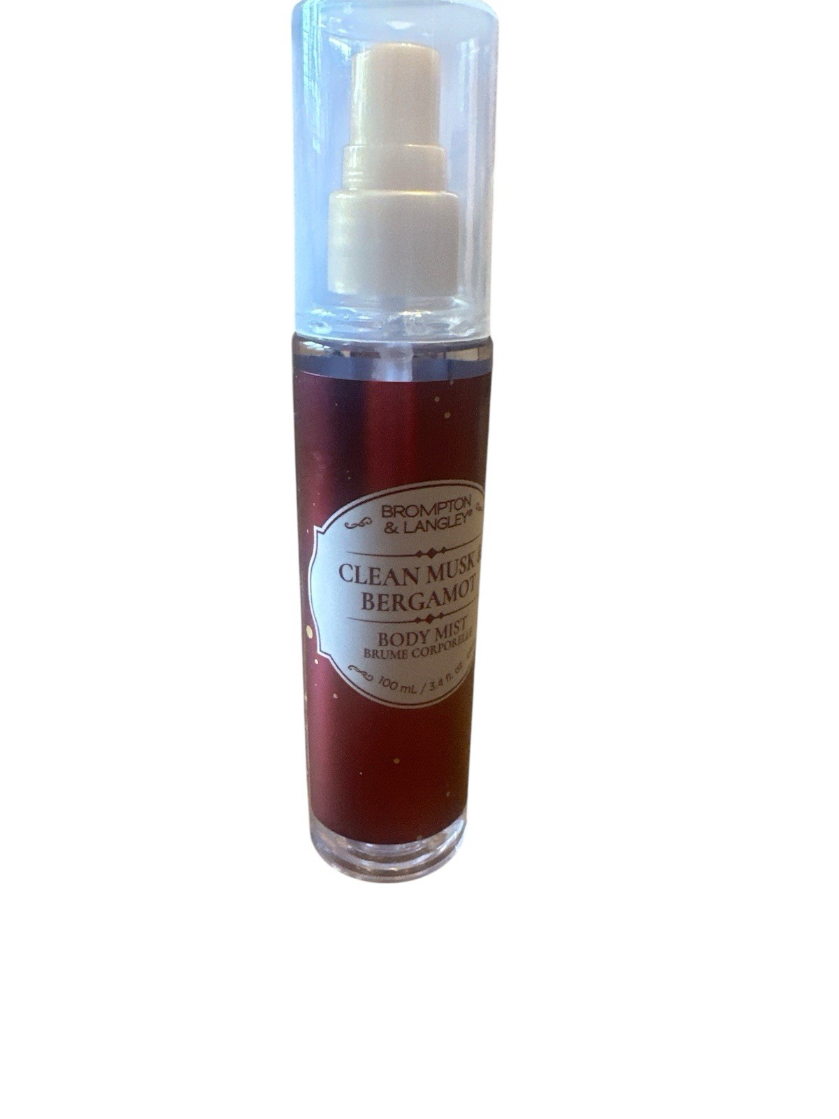 Brompton & Langley Body Fragrance Mist Clean Musk & Bergamot