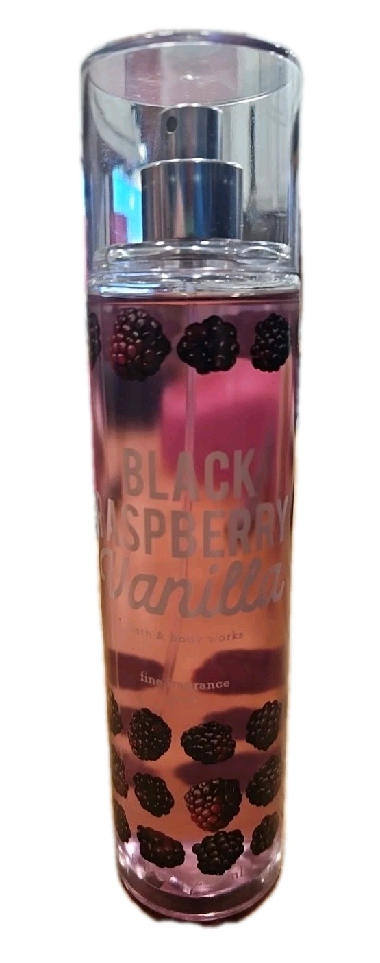 Bath & Body Works Black Raspberry Vanilla Fine Fragrance Mist 8 Oz.