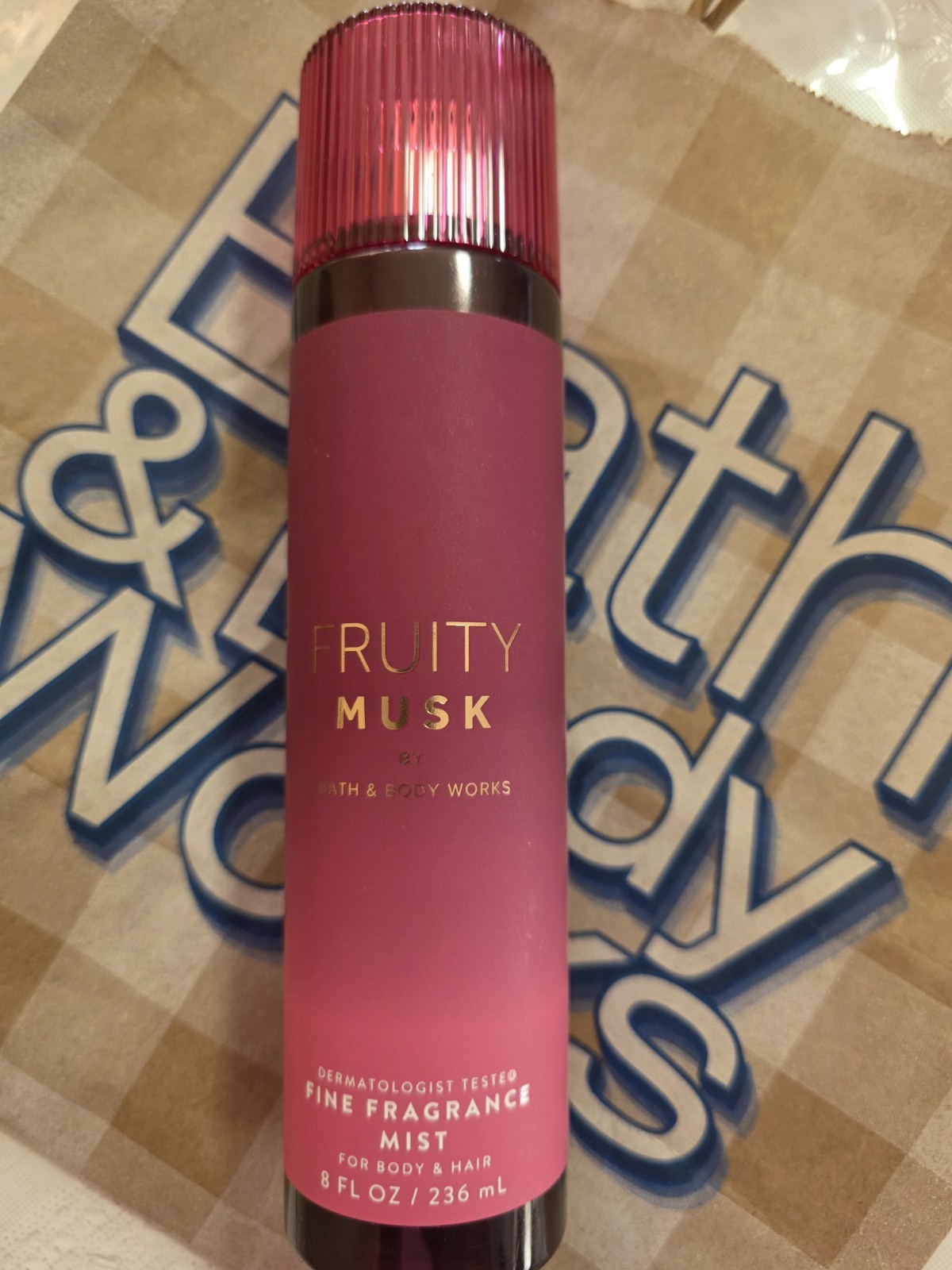 Bath & Body Works FRUITY MUSK 8oz