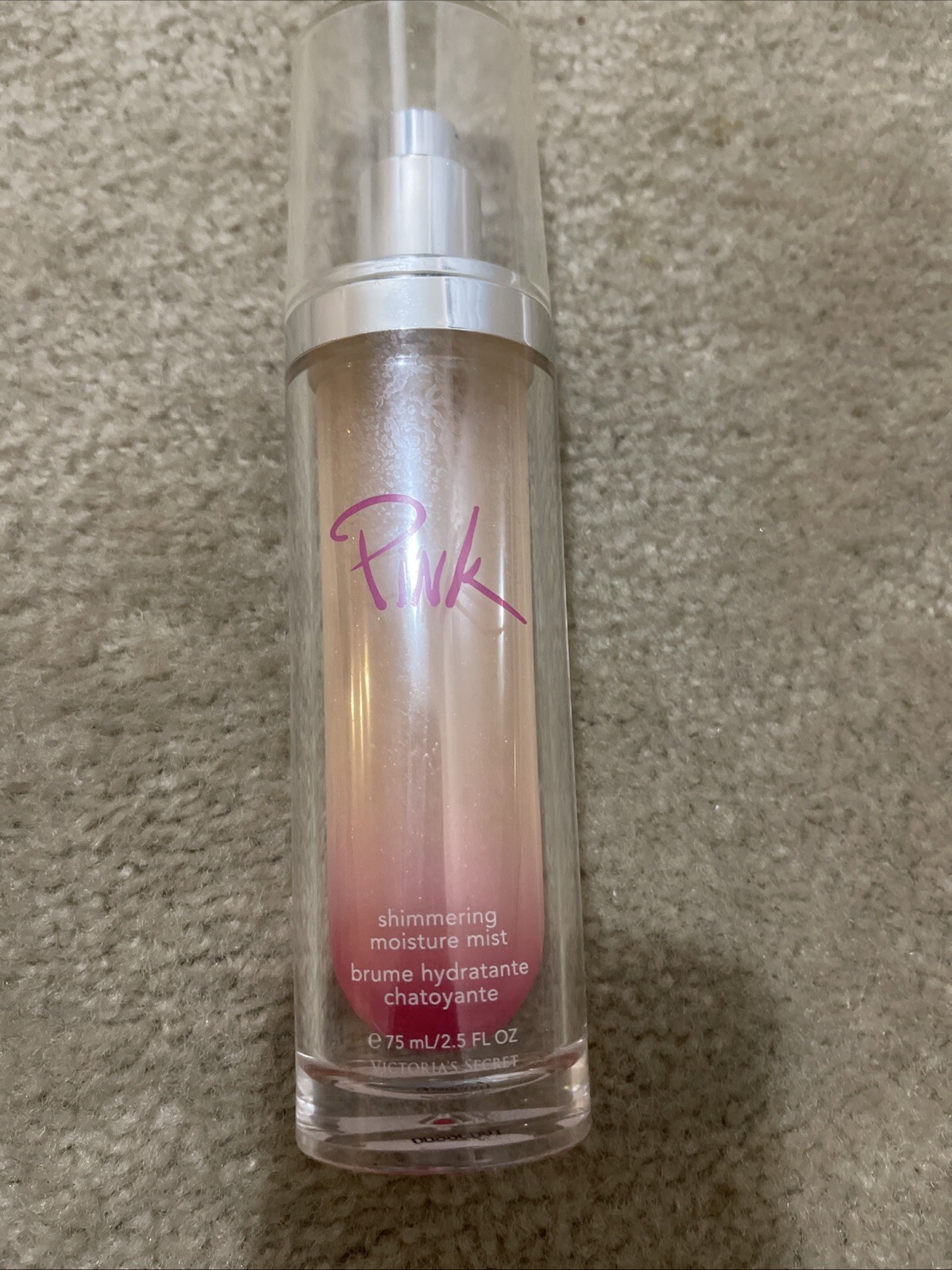 Victoria’s Secret Pink Shimmering Moisture Mist 75ml/2.5 FL OZ 90%Full Rare