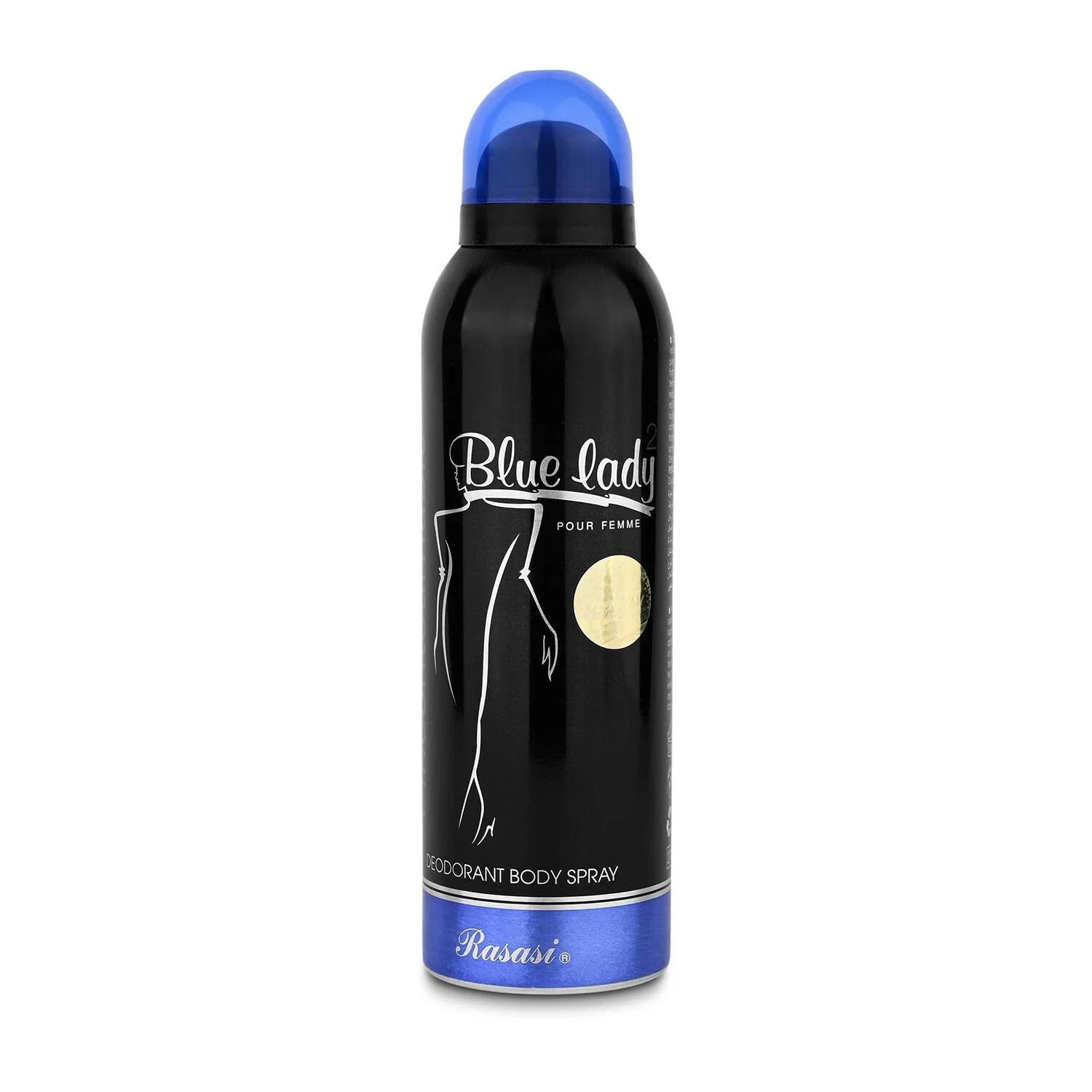 Rasasi Blue Lady 2 I’Incontournable Deodorant Body Spray For Women 200ml